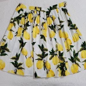 Lemon Midi Skirt